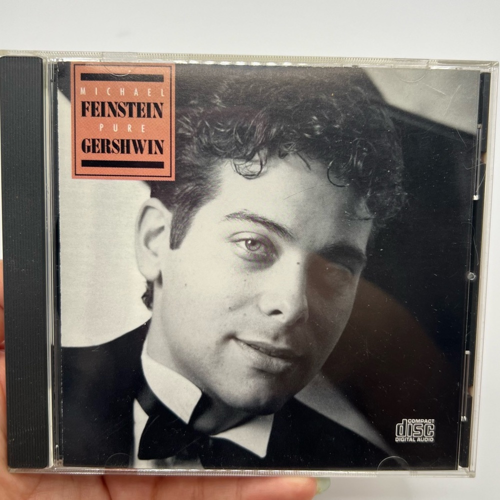MICHAEL FEINSTEIN PURE GERSHWIN 1987 Music Popular Classic Jazz Hits Vintage CD